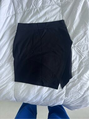 Forever 21 Black Asymmetric Mini Skirt